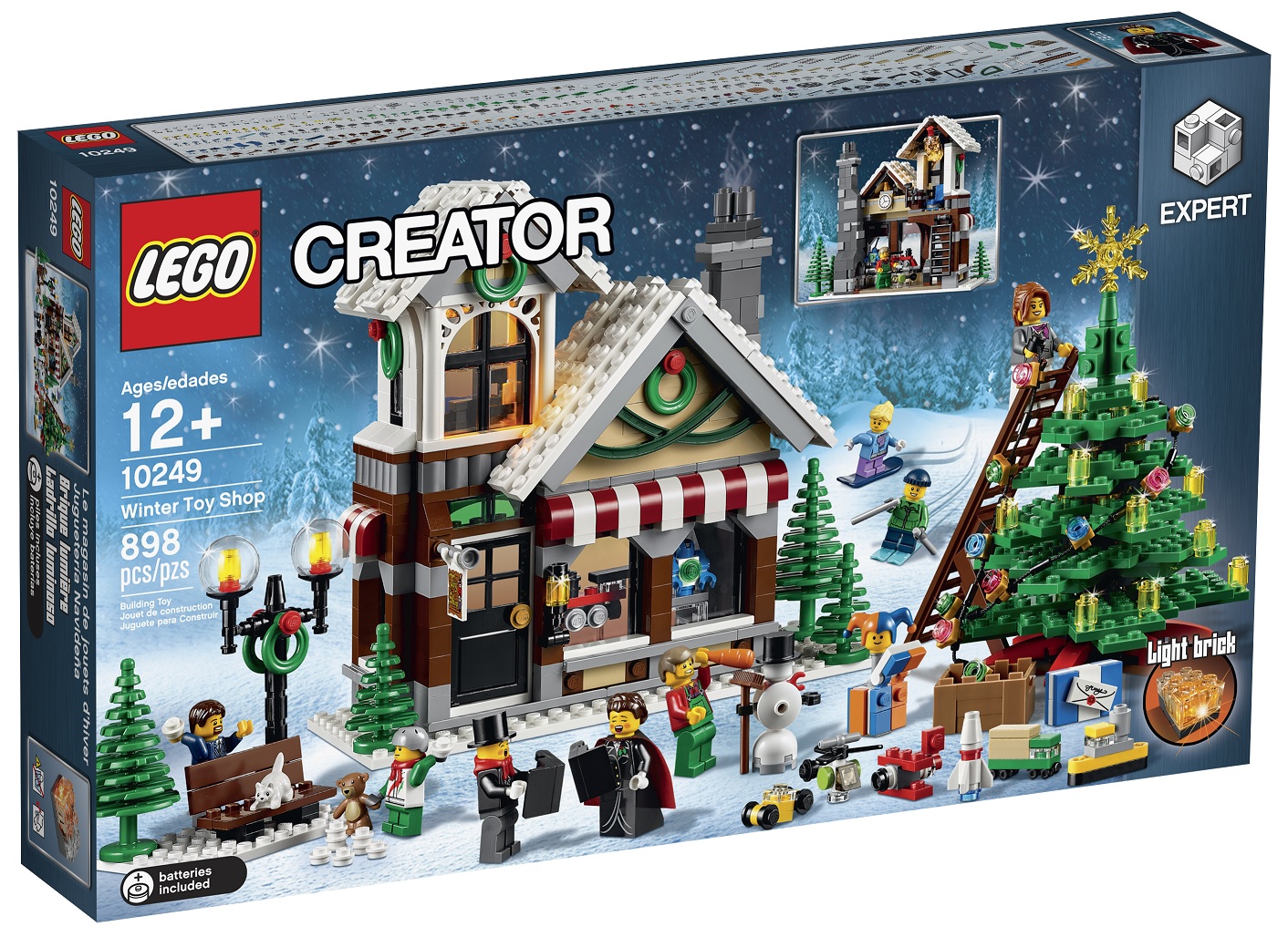 LEGO 10249 Winter Toy Shop Creator (High Resolution) - Toysnbricks