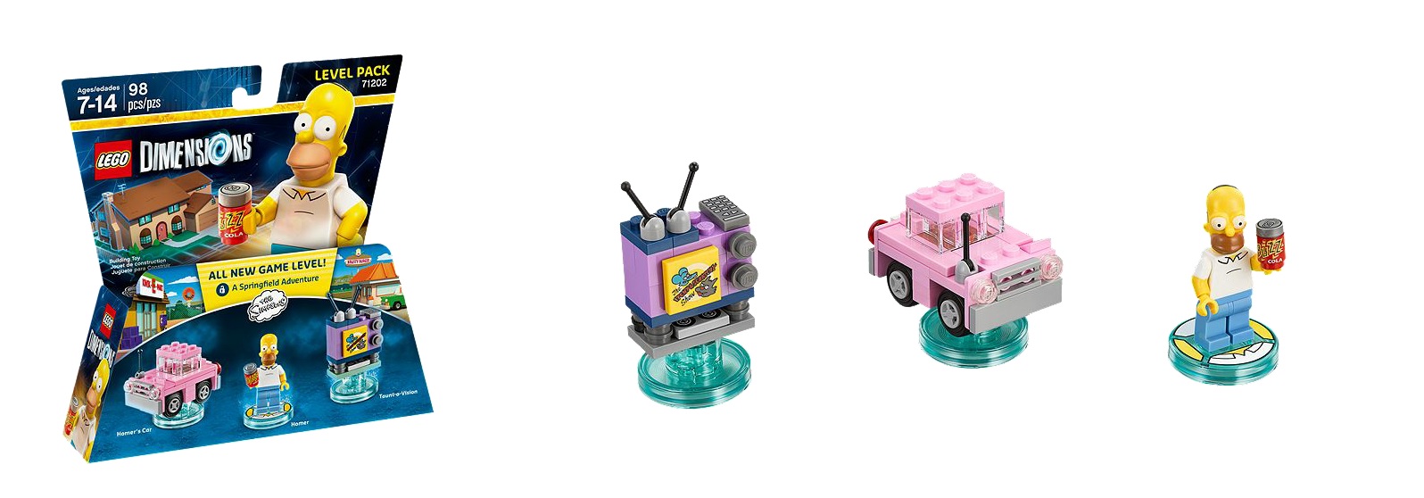LEGO 71202 Dimensions The Simpsons Level Pack - Toysnbricks