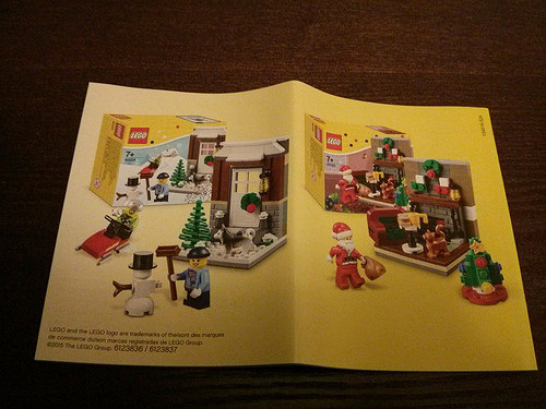LEGO Creator Seasonal 40124 Winter Fun and 40125 Seasonal Santa's Visit Sets (Pre)