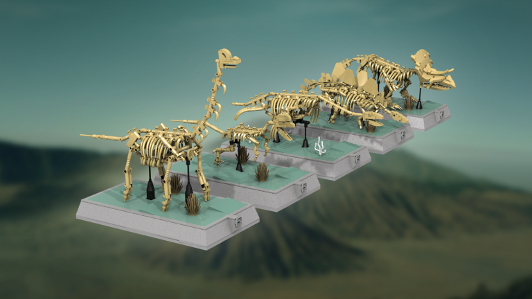 Potential LEGO Ideas Creation - Dinosaurs Fossils Skeletons - Natural History Collection