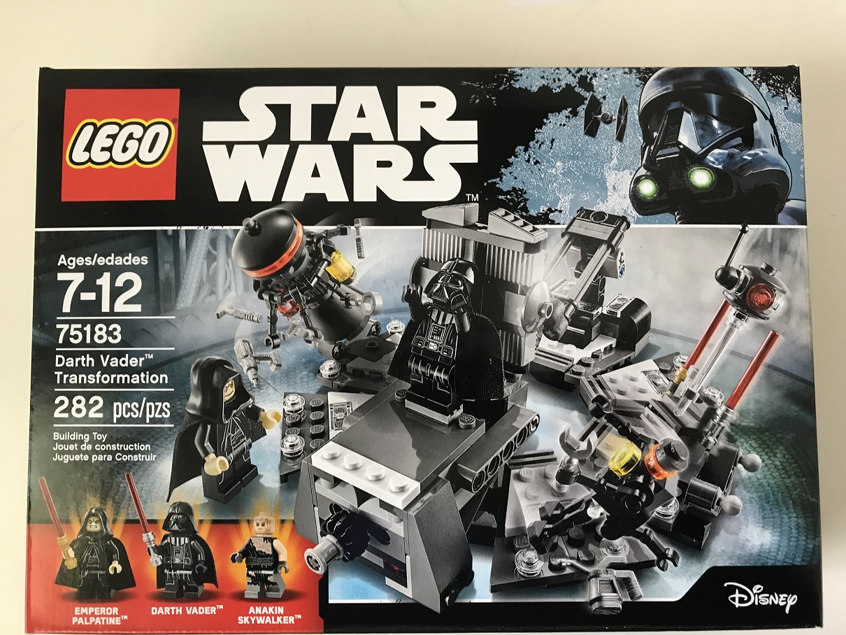 Review - LEGO Star Wars 75183 Darth Vader Transformation - Toys N Bricks