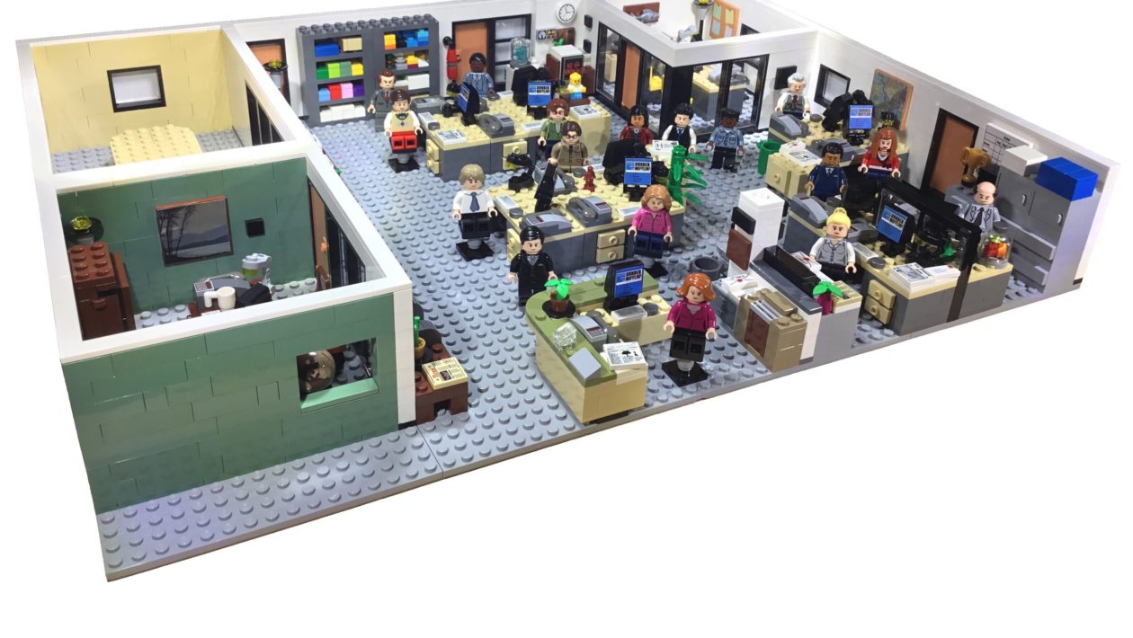 Bekostning tit kalk LEGO Ideas The Office Creation Achieves 10 000 Supporters - Toys N Bricks
