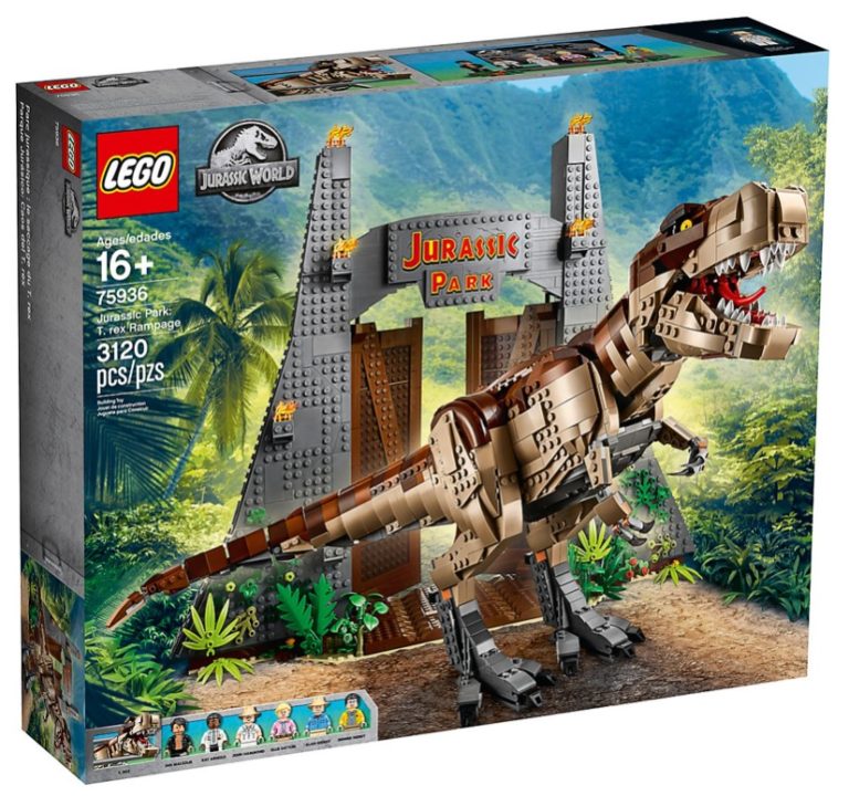 LEGO-Jurassic-World-Jurassic-Park-T-Rex-Rampage-75936-Box