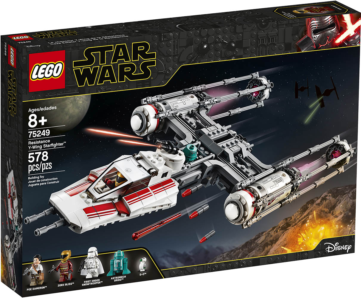 Canada] LEGO City Train Tracks (40% off) & Star Wars Resistance Y-Wing Starfighter (30% off) - Toys N Bricks