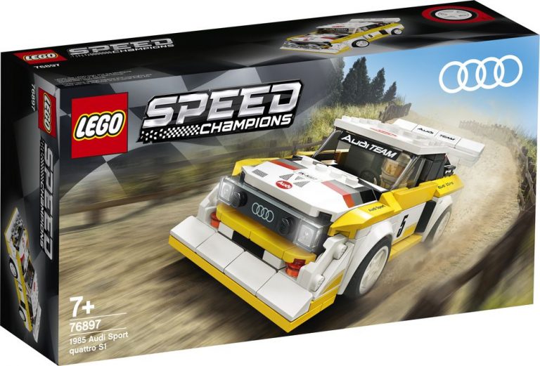 LEGO Speed Champions 76897 1985 Audi Sport Quattro S1 Box