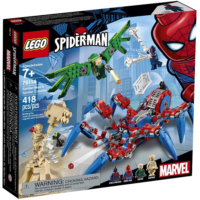 USA] LEGO Marvel Spider Man Spider Crawler & Spider Mech vs Venom On Sale -  Toys N Bricks