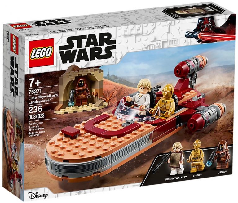 LEGO Star Wars 75271 Luke Skywalker's Landspeeder Box Front