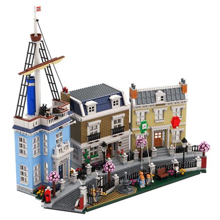 Mary Poppins, Cherry Tree Lane LEGO Ideas Project Creation Reaches 10 ...