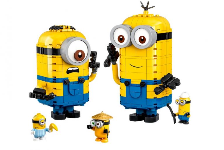 LEGO Minions The Rise of Gru 75551 Brick-built Minions and their Lair