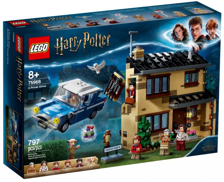 LEGO Harry Potter Wizarding World 75968 4 Pivet Drive Box 2020
