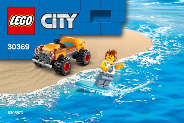 LEGO City 30369 Beach Buggy Polybag Set May Summer 2020