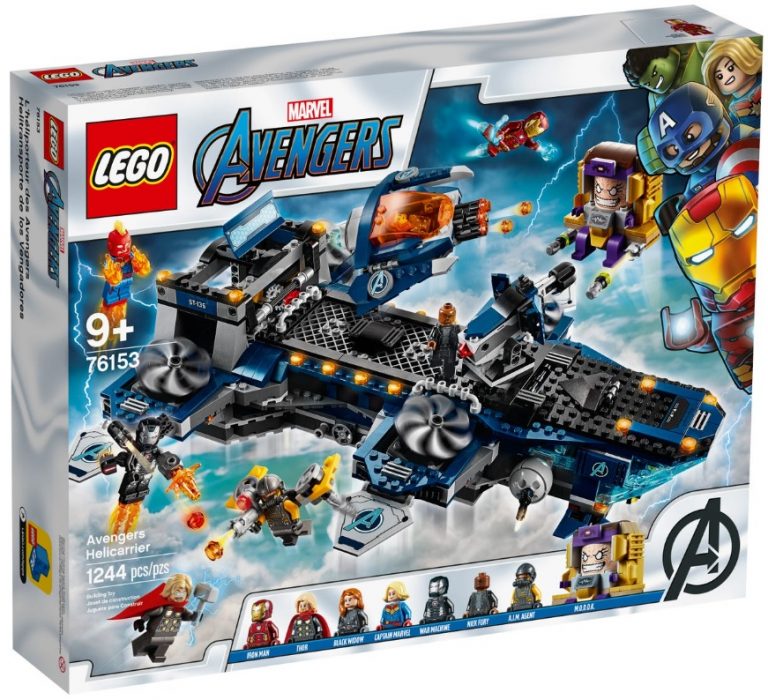 LEGO Marvel Super Heroes 76153 Avengers Helicarrier Box June 2020