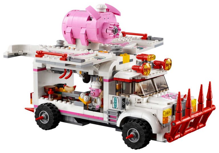 LEGO Monkie Kid 80009 Pigsy’s Food Truck Vehicle View