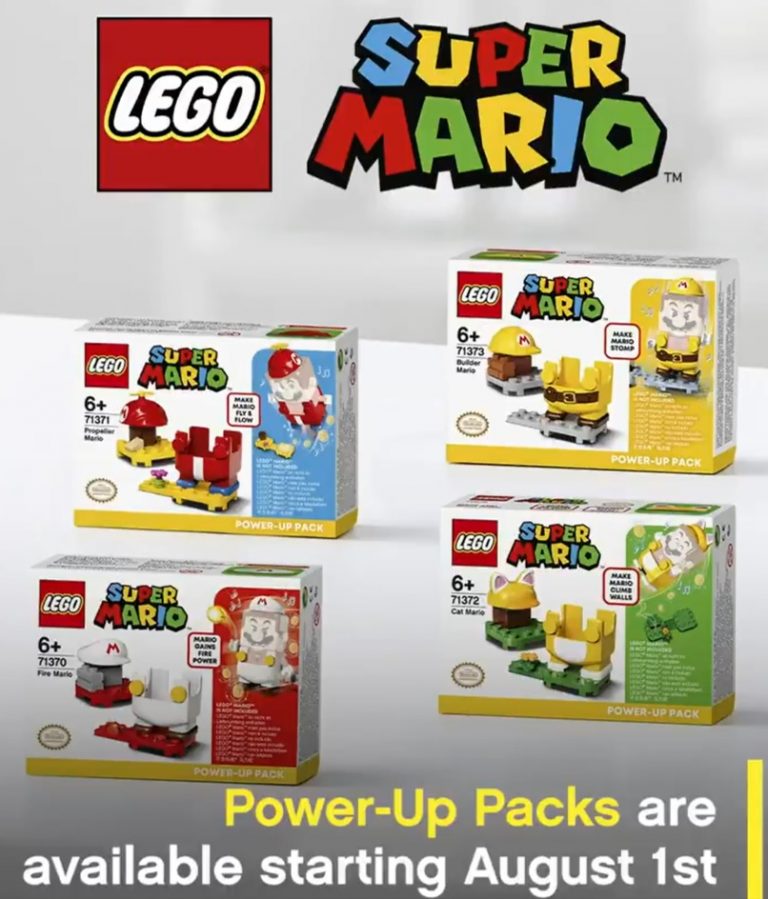 LEGO Super Mario August 2020 Power-Up Expansion Packs 71370 71371 71372 71373