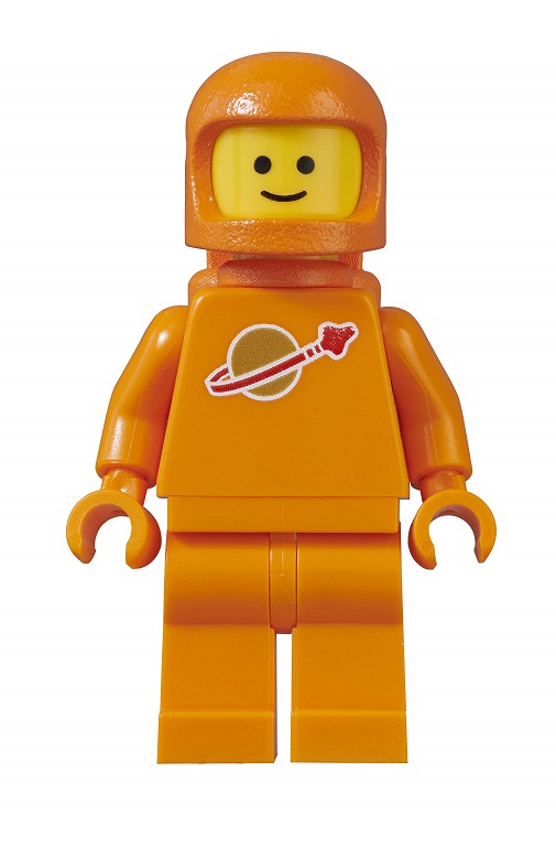 Exclusive Classic Orange Spaceman Minifigure DK LEGO Minifigure A Visual History Book New Edition October 2020