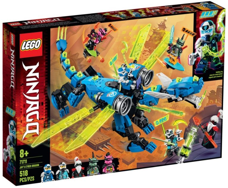 LEGO Ninjago 71711 Jay's Cyber Dragon Box