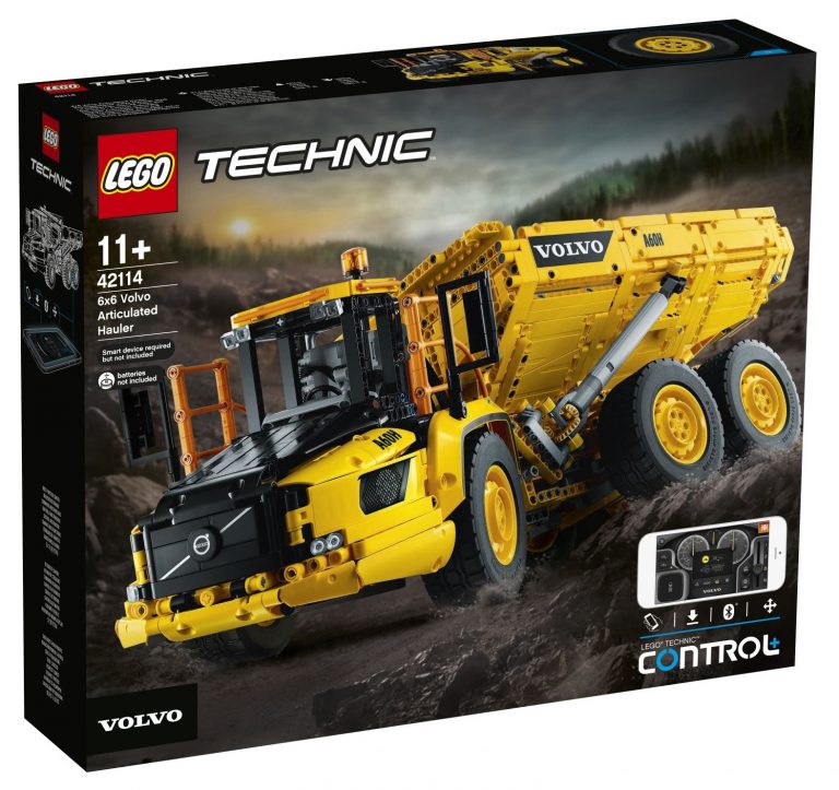 LEGO Technic 42114 6x6 Volvo Articulated Hauler Box Summer 2020