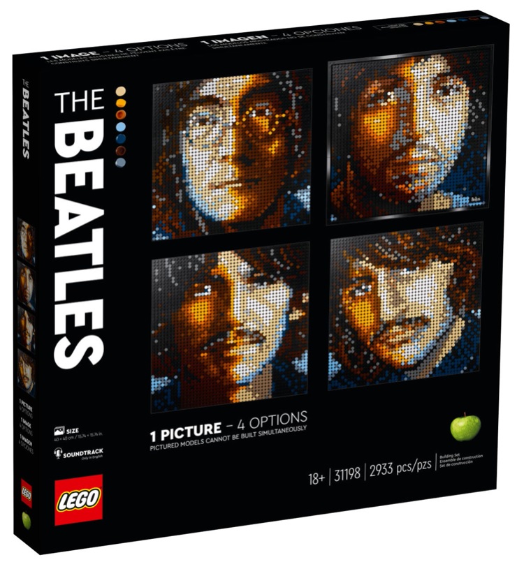 LEGO Art’s The Beatles 31198 Front Box