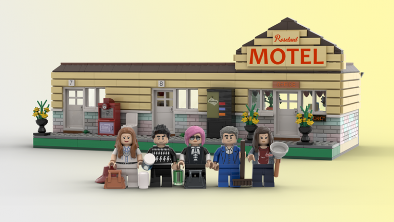LEGO Ideas Schitt's Creek The Rosebud Motel by seemarkgeek