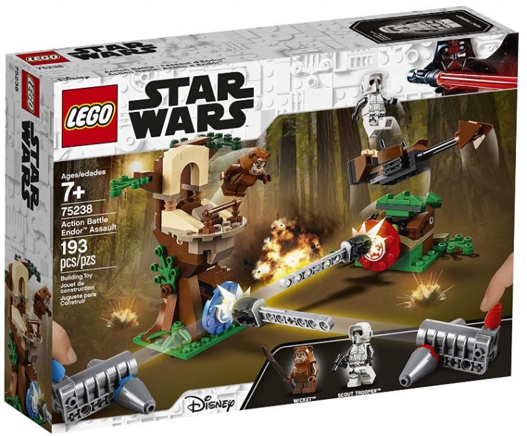 LEGO Star Wars 75238 Action Battle Endor Assault Box