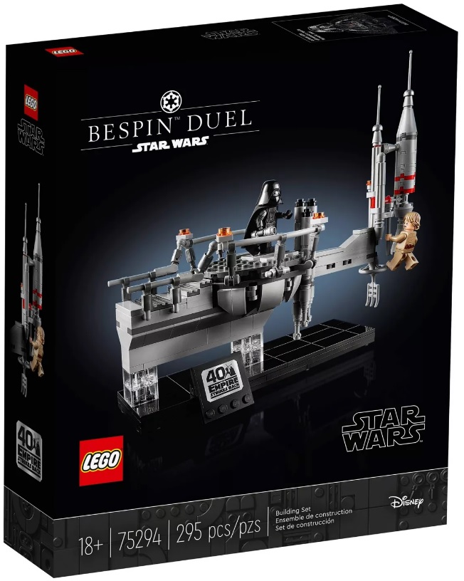 18+ LEGO Star Wars 75294 Bespin Duel Disney August & September 2020 Set Front Box