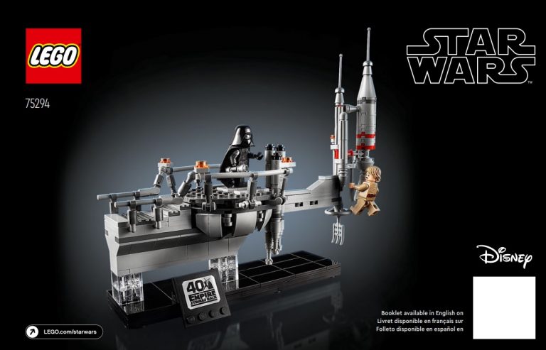Disney Lucasfilms LEGO Star Wars 75294 Bespin Duel Front Cover