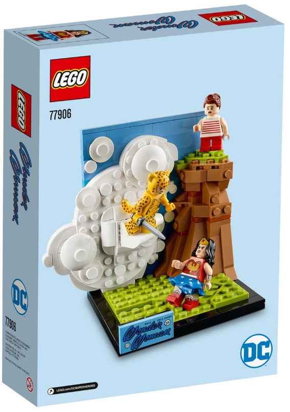 LEGO DC Comics Super Heroes 77906 Wonder Woman Back Box