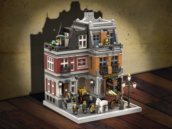 LEGO Ideas Project Creation The Bakery 10 000 Supporters by Bricky_Brick