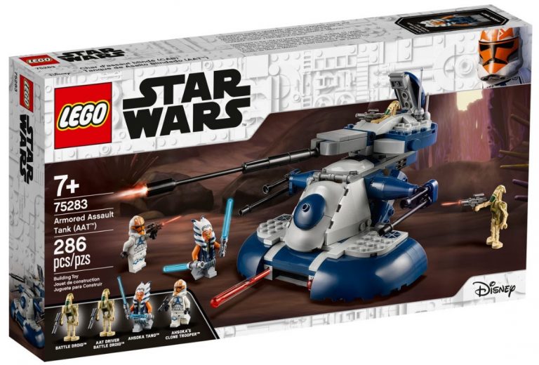 LEGO Star Wars 75283 Armored Assault Tank (AAT) August & September 2020 Front Box
