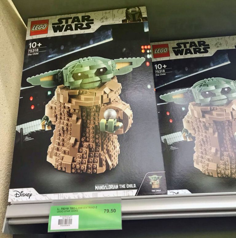LEGO Star Wars 75318 The Mandalorian The Child Baby Yoda Front Box (Pre)