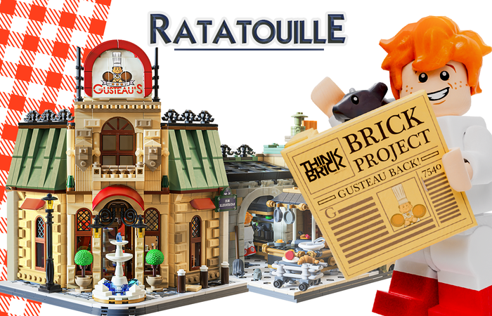 LEGO Ideas Project Creation Ratatouille ReOpen The Doors! by BRICK PROJECT 10 000 Supporters