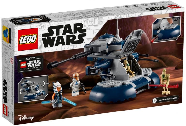LEGO Star Wars 75283 Armored Assault Tank (AAT) Back Box 2020