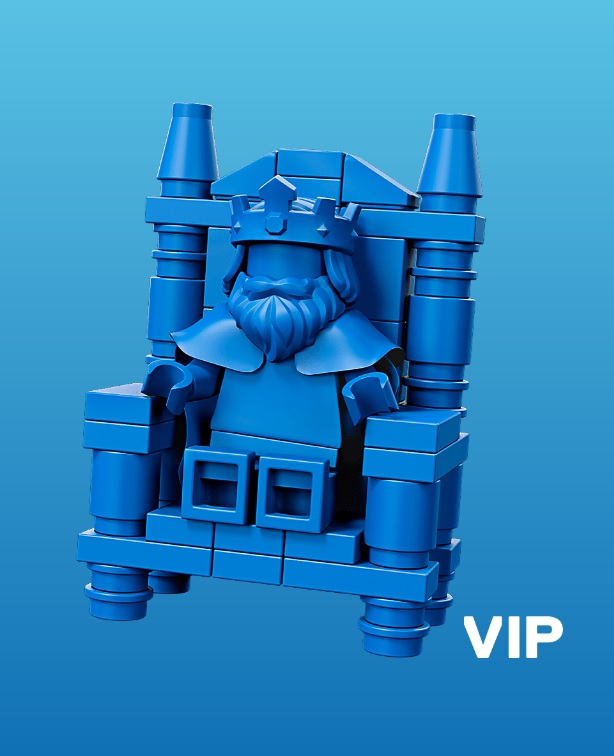 LEGO VIP Image Banner Logo Blue