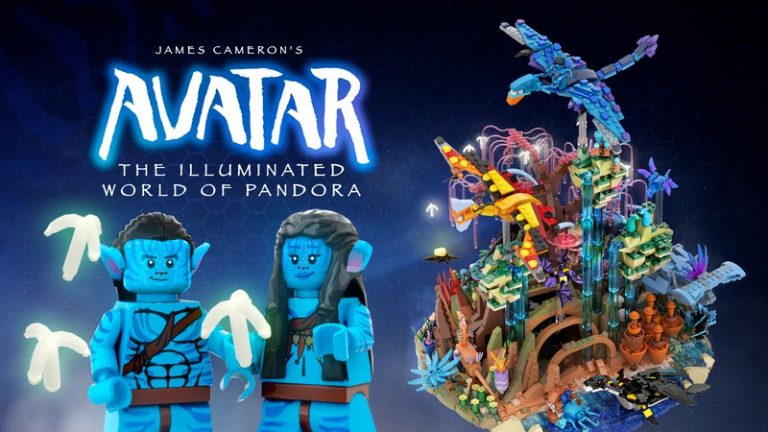 LEGO Ideas Project Creation 10 000 Supporters Avatar- The Illuminated World of Pandora by bulldoozer