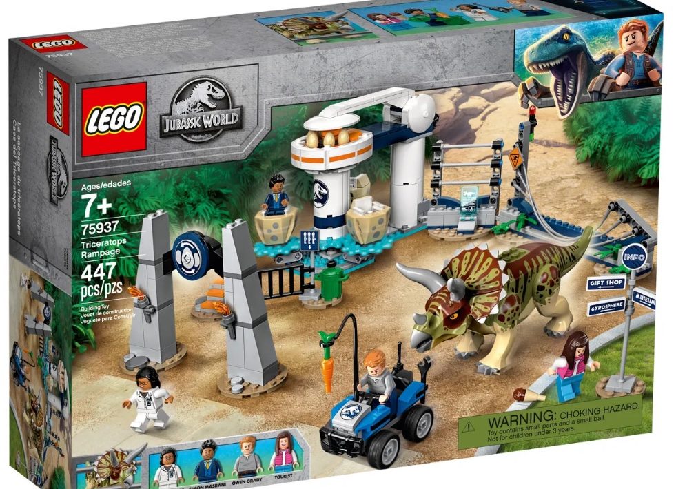 Postbud Arne blåhval USA] LEGO Jurassic World Baryonyx Face Off The Treasure Hunt and  Triceratops Rampage On Sale (20% off) - Toys N Bricks