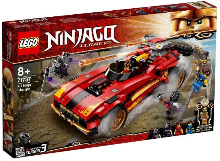 2021 LEGO Ninjago 71737 X-1 Ninja Charger Front Box