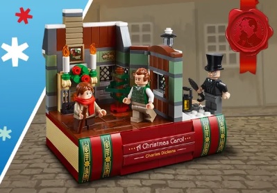 LEGO 40410 Charles Dickens Tribute (A Christmas Carol) November 2020 Pre-Black Friday LEGO Promotional Gift