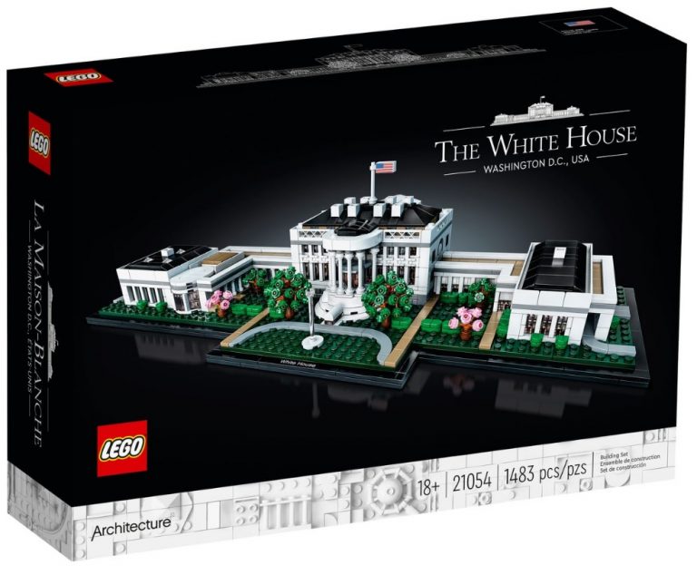 LEGO Architecture 21054 The White House Washington DC, USA Box