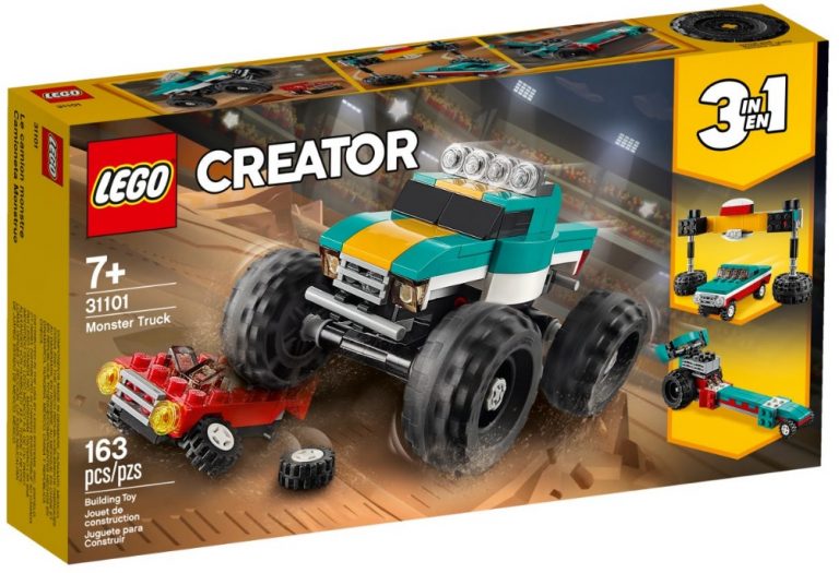 LEGO Creator 31101 3 in 1 Monster Truck Box
