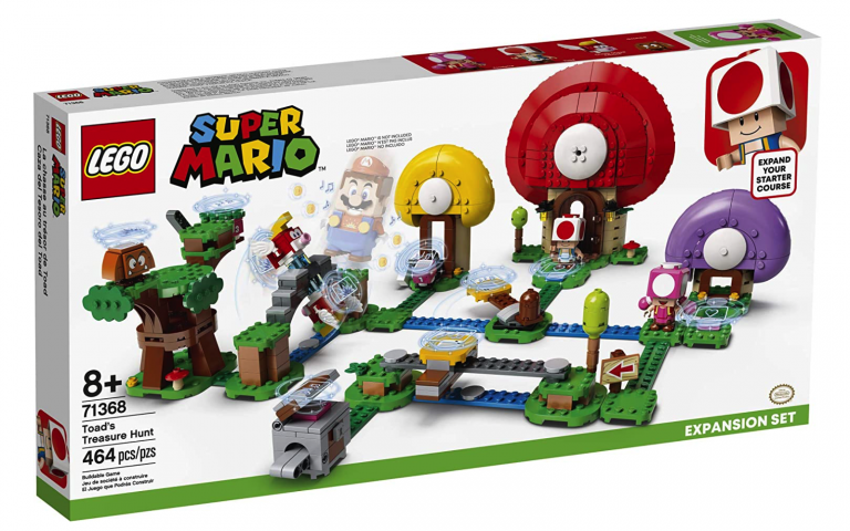 LEGO Super Mario 71368 Toad's Treasure Hunt Box 2020
