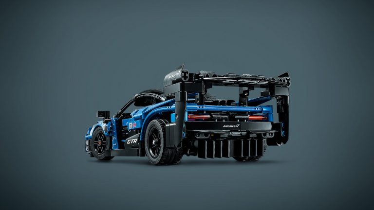 LEGO Technic McLaren Senna GTR 42123 Back View January 2021