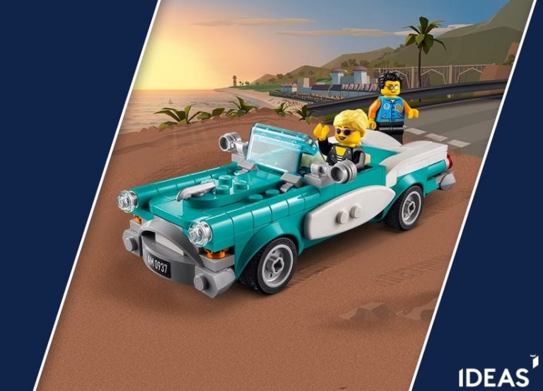 LEGO Ideas 40448 Fan-Designed Vintage Car January 2021 Promotional Gift