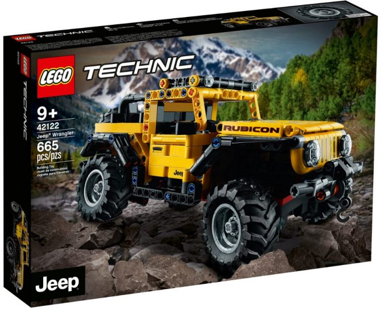 LEGO Technic 42122 Jeep Wrangler Front Box January 2021