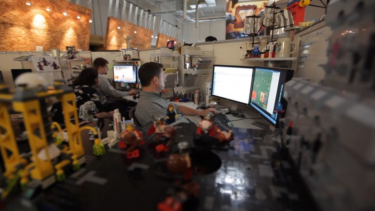 LEGO Universe Video Game Employees IT Working