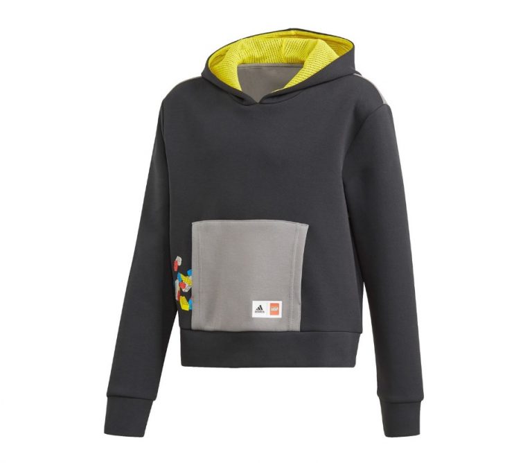5006540 adidas x Classic LEGO Bricks Boxy Hoodie Apparel Clothing 2021