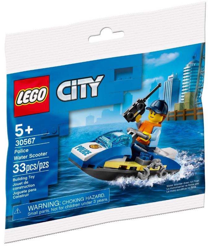 LEGO City 30567 Police Water Scooter Polybag Set