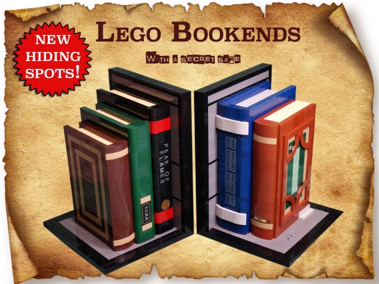 LEGO Ideas Bookends Project Creation by farmfarm Achieves 10 000 Supporters