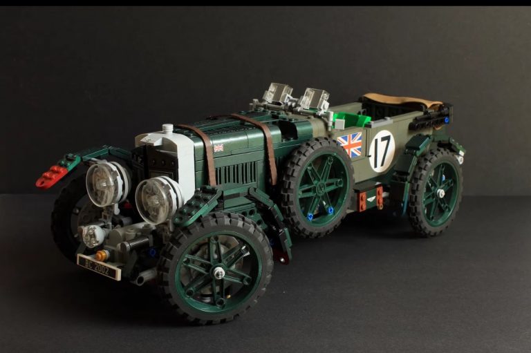 LEGO Ideas Project Creation 4½-Litre 1927-31 Bentley Blower by bencroot19 Achieves 10 000 Supporters