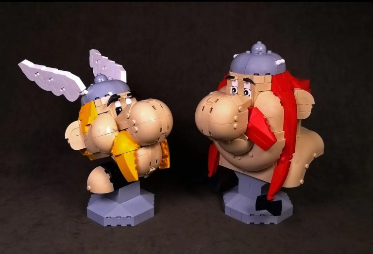 LEGO Ideas Project Creation Asterix and Obelix by ZetoVince37 Achieves 10 000 Supporters