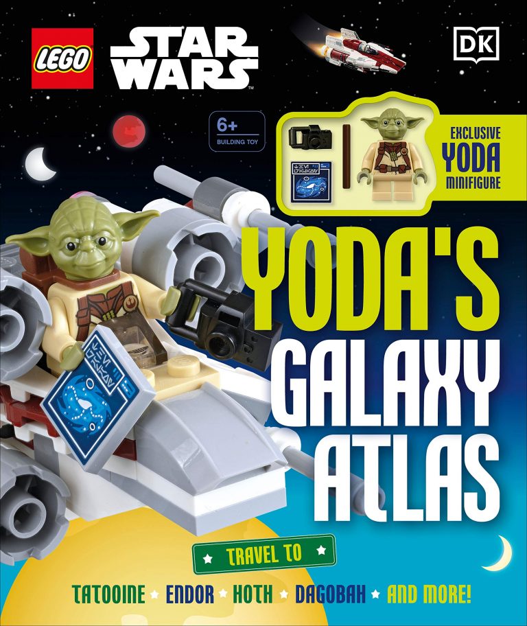 DK LEGO Star Wars Yoda's Galaxy Atlas Book with Yoda Minifigure (April 2021)
